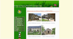 Desktop Screenshot of gites-a-pont-aven.com